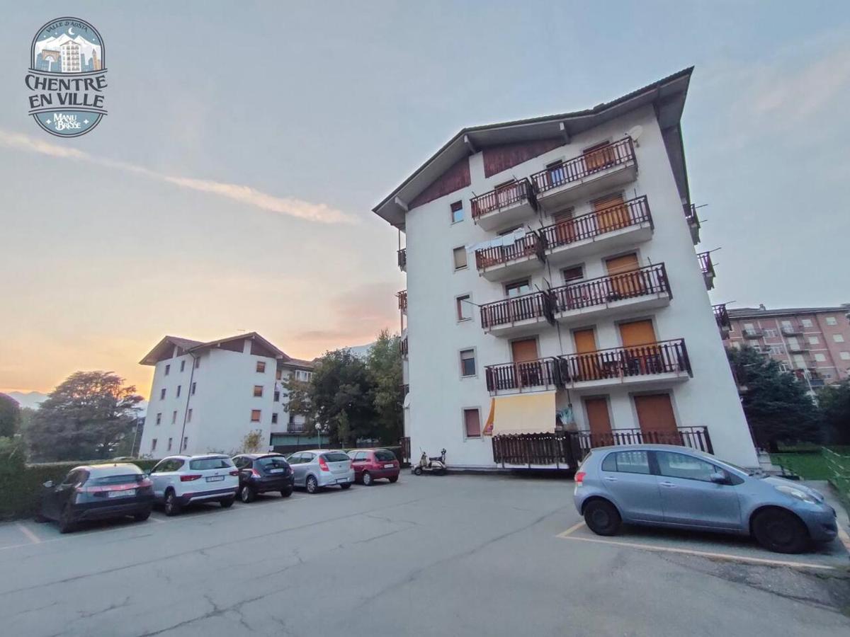 Appartamento Chentre En Ville - A 2 Passi Dal Centro - Parcheggio Gratuito - Cir-Vda-Aosta-0073 外观 照片