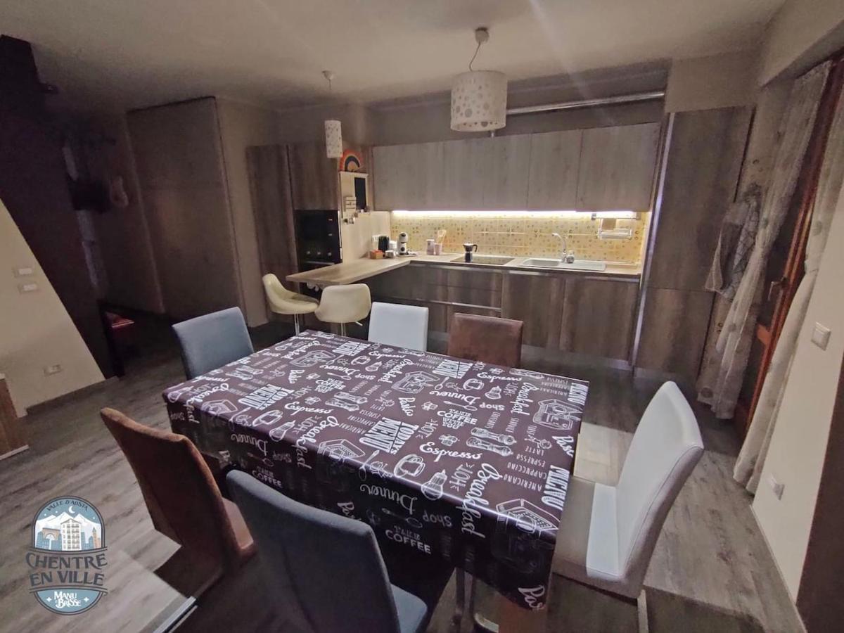 Appartamento Chentre En Ville - A 2 Passi Dal Centro - Parcheggio Gratuito - Cir-Vda-Aosta-0073 外观 照片